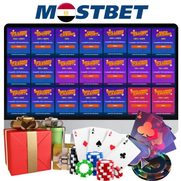 Mostbet bonuses